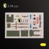 KELIK K32024 Mirage 2000C - interior 3D decals for Kitty Hawk/Zimi models kit 1/32